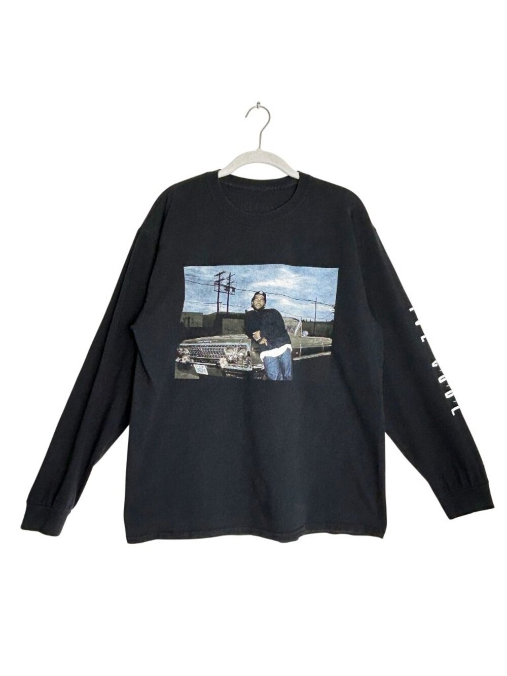 Ice Cube Men's Long Sleeve Impala Crewneck Tee in Black - Sz M